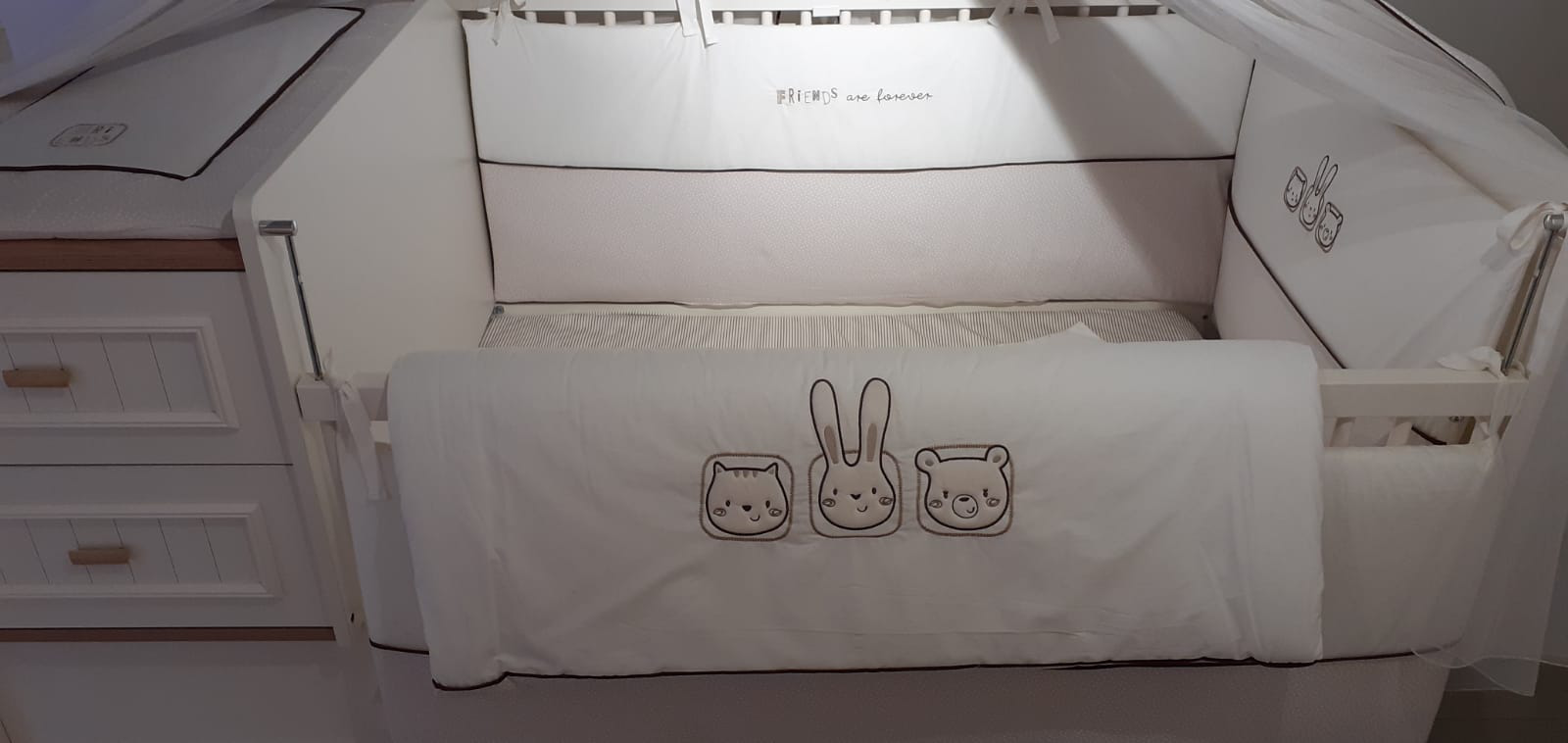 MONTE BEDDING SET 80X130 7 PCS