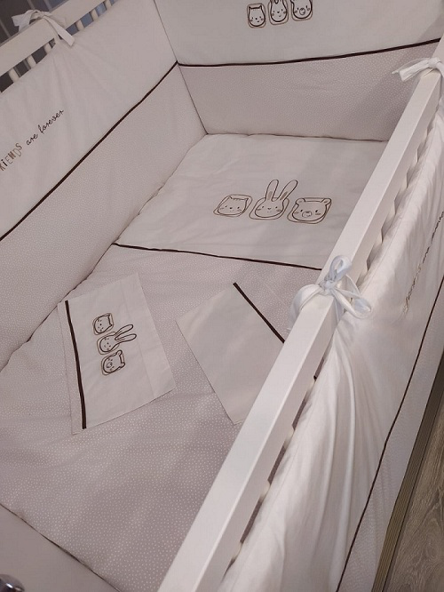 MONTE BEDDING SET 80X130 7 PCS