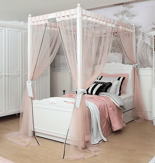 PINKY MOSQUITO NET 4 PCS 180X240 BOWDER