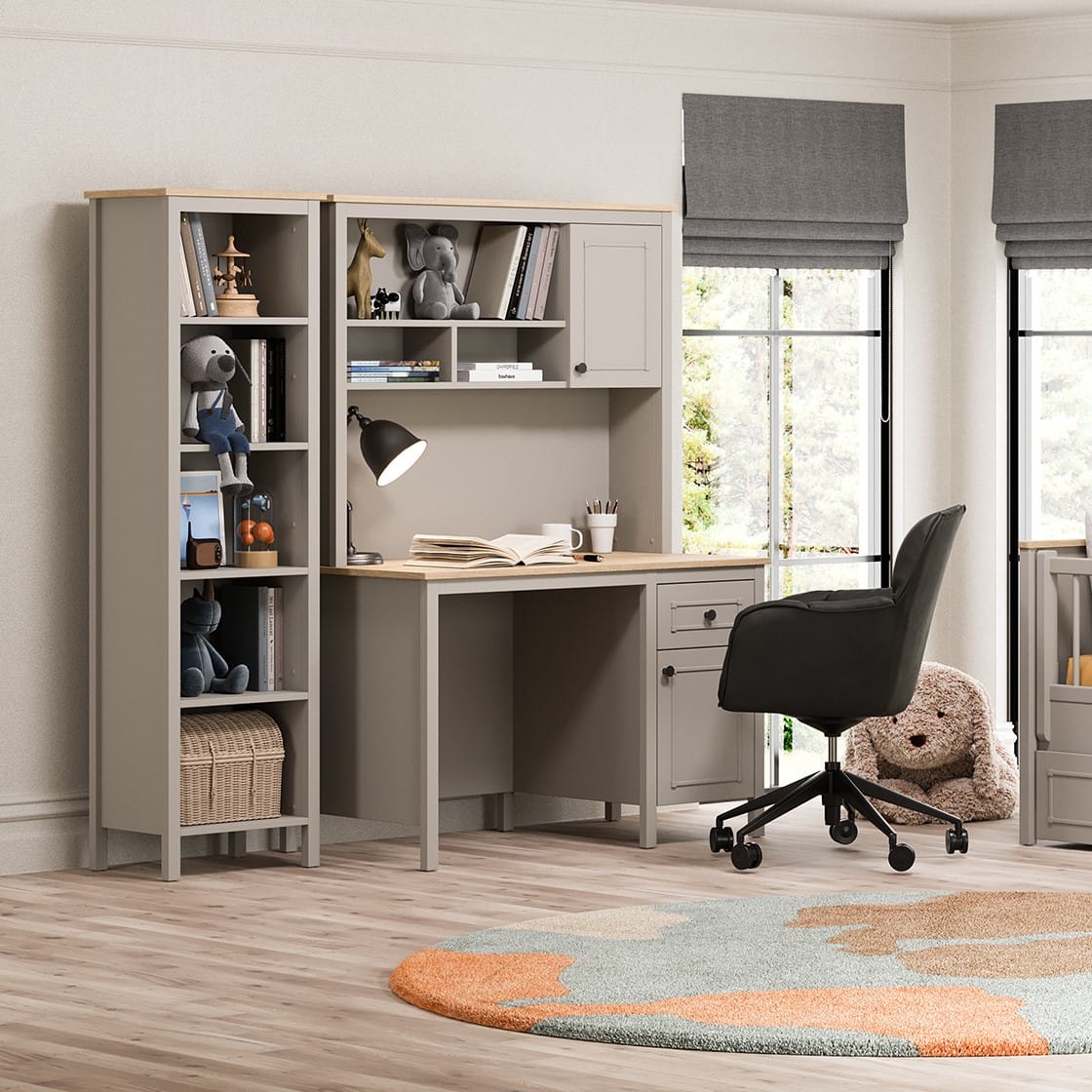 SENTO BOOKSHELF U GREY