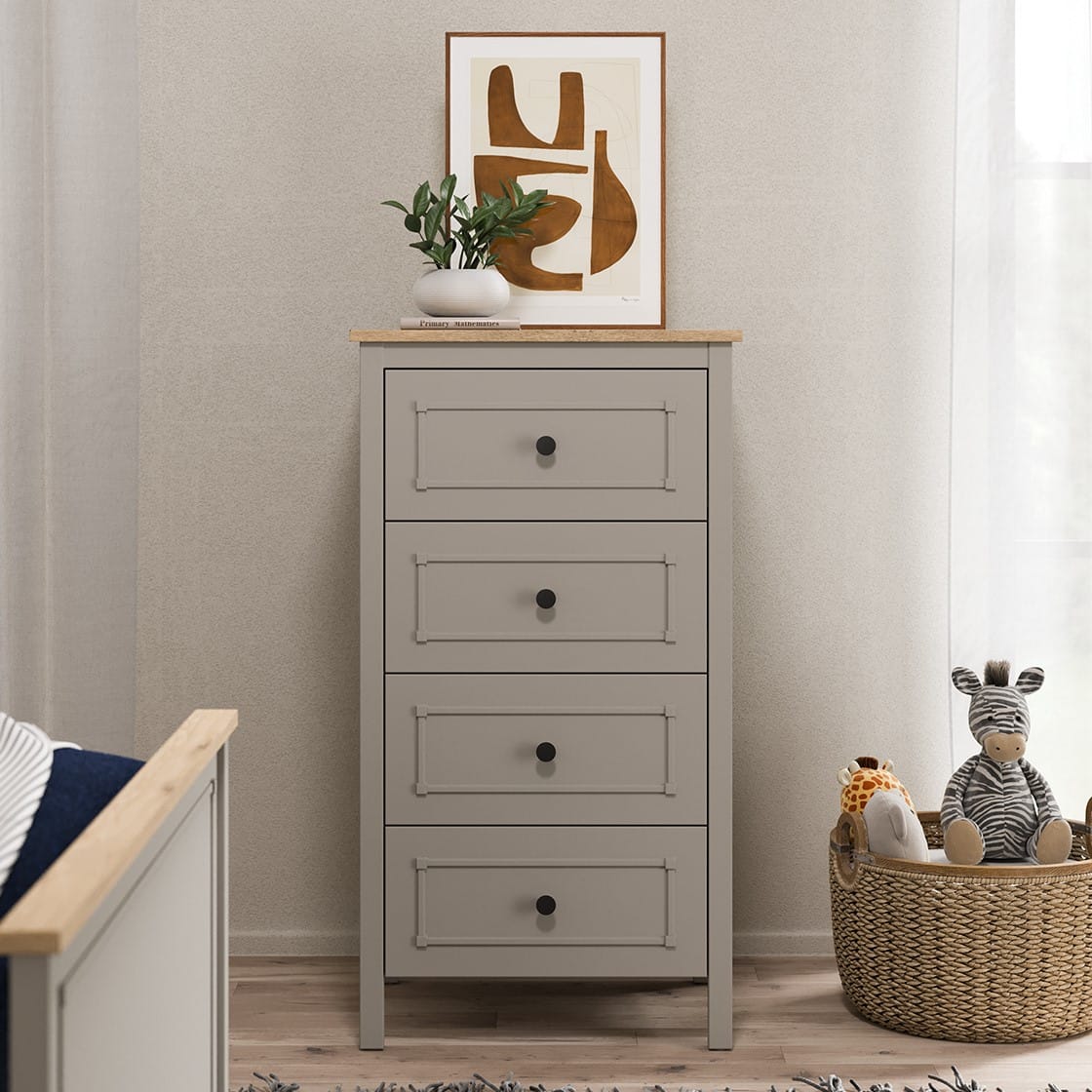 SENTO CHEST OF DRAWERS U GREY
