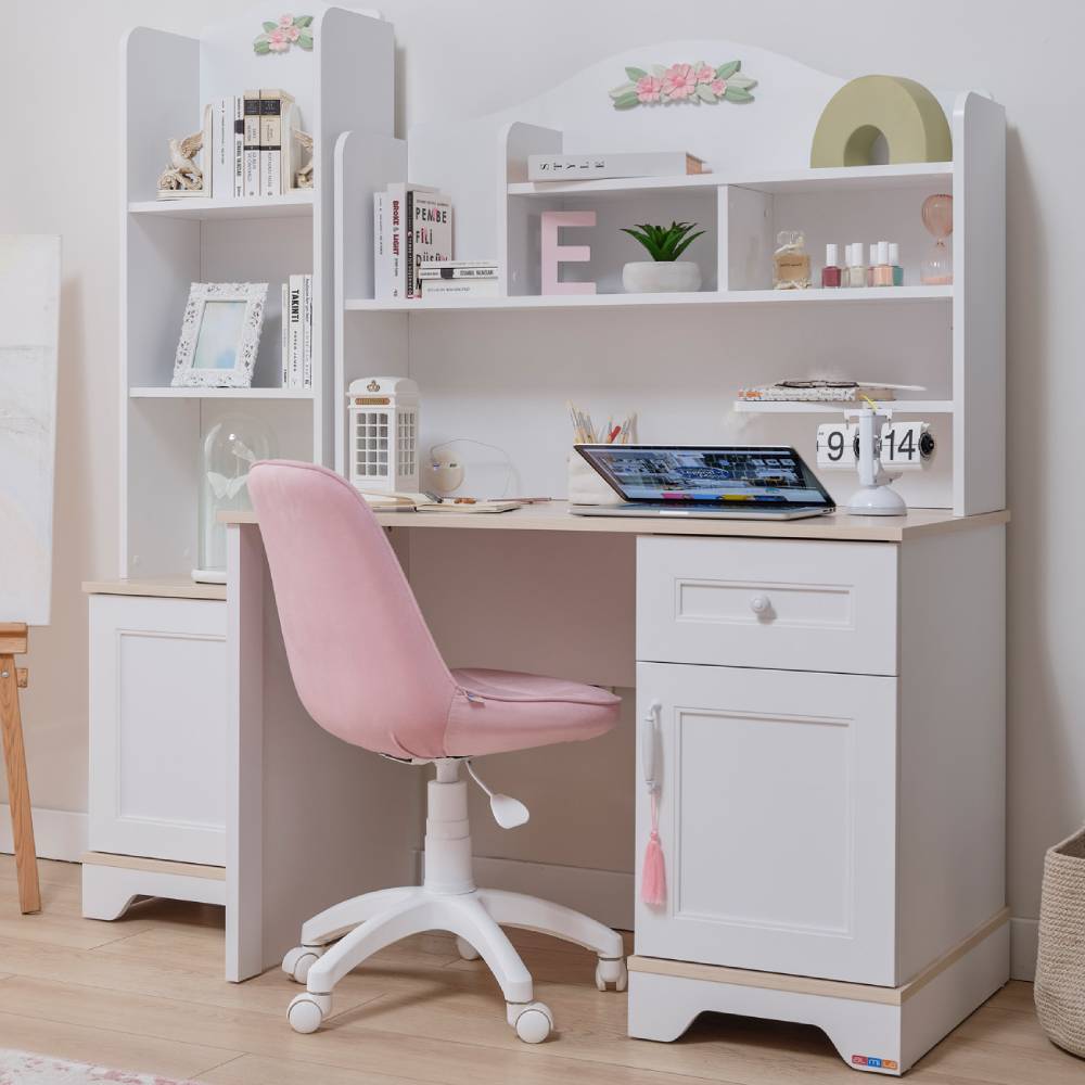 BIANCA STUDY DESK ULTRA WHITE