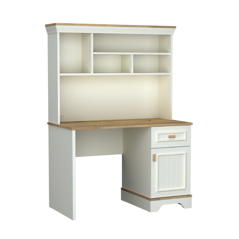 MONTE STUDY DESK TOP UNIT CREAM